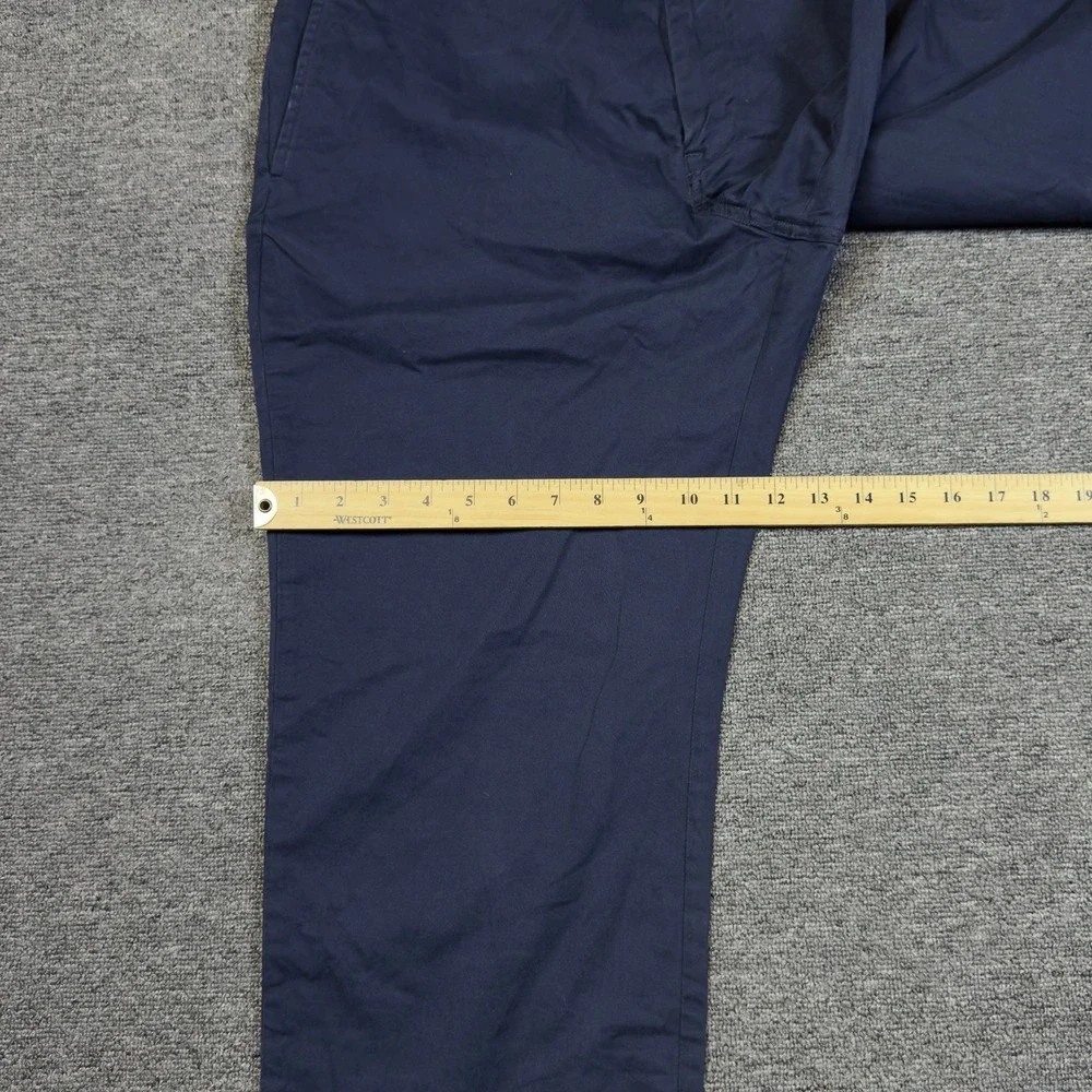 Polo Ralph Lauren Men's Stretch Straight Fit Chino Pants Size 34x32 Navy Classic